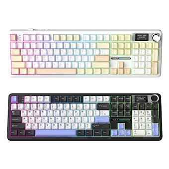 AULA F108 PRO 유무선 기계식 오로라 블랙 한글