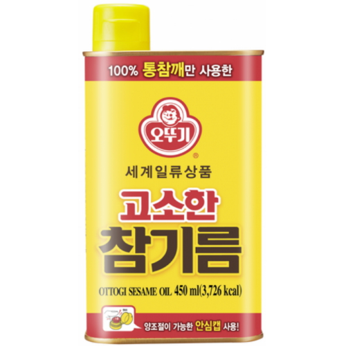  오뚜기 고소한 참기름 450ml [1개]