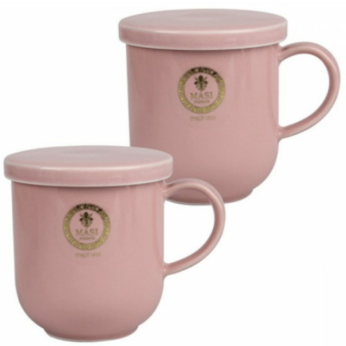 칼라 뚜껑 티망머그 320ml