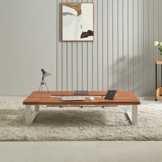 우아미가구 드헬 멀바우 원목 좌식 테이블 1500_이미지