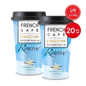 남양유업 프렌치카페 로스터리R 바닐라라떼 320ml (20개)_이미지