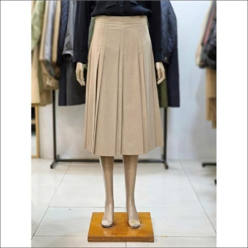 BCBG 세이브존02 플리츠 미디 스커트 B6A1S201 S46349360