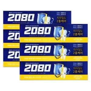 2080 파워쉴드 골드스피아민트 치약 140g (6개)_이미지