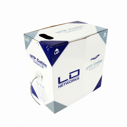 엘디네트웍스 Anyport CAT.5e UTP 다이렉트 케이블 (AP-5UTP-300M) (옐로우, 300m)