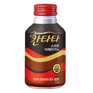 롯데칠성음료 칸타타 스위트 아메리카노 275ml (24개)