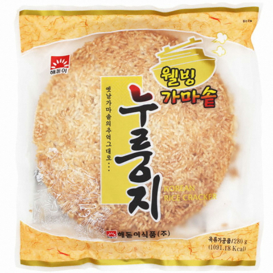 해돋이 웰빙 가마솥 누룽지 280g (1개)