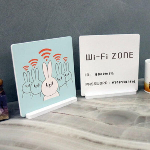 아트박스 꾸밈 pk216-스탠드액자2P_와이파이존