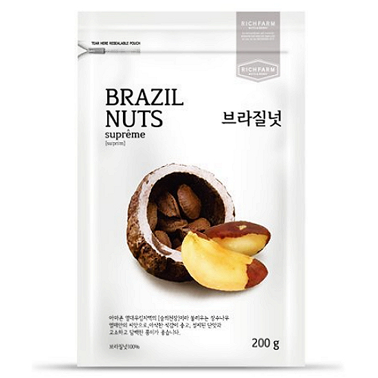 리치팜너트 브라질넛 200g