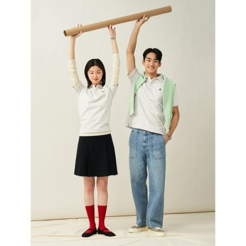 삼성물산 빈폴 MEN Essential 남녀공용 수피마 코튼 피케 티셔츠 아이보리 BC5242E110 BC5242E110 145663_이미지