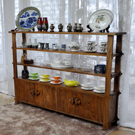 고가구사랑 두문 3단진열장