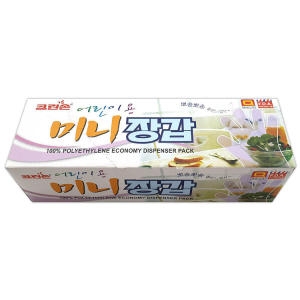 어린이용 미니 장갑 30매 어린이 일회용 비닐 장갑 조리 청소