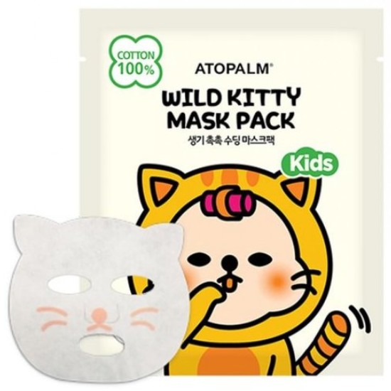 네오팜 아토팜 키즈 와일드 키티 마스크팩 (5매)