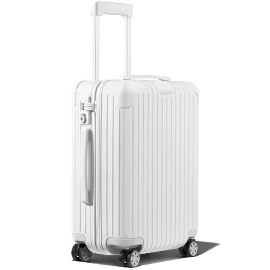 리모와 에센셜 캐빈 경량 기내용 캐리어 (화이트 글로스)