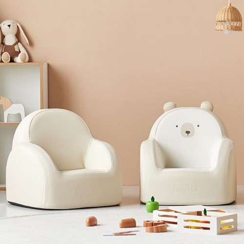 서흥인터내셔날 코아코아 뒹굴러 가죽 소파 1인용_이미지