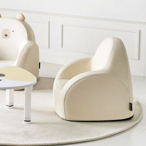 서흥인터내셔날 코아코아 뒹굴러 가죽 소파 1인용_이미지