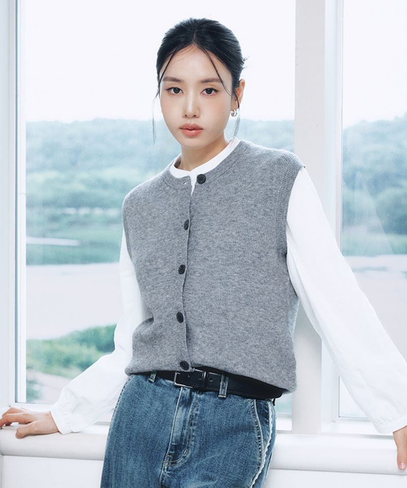 31일 배송 CELEBSHOP EDITION 3PACK 크루넥 버튼 베스트 2089152349 20090