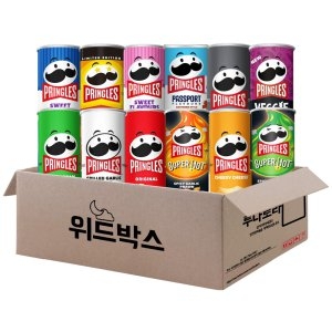 켈로그 프링글스 12종 110g (12개)_이미지