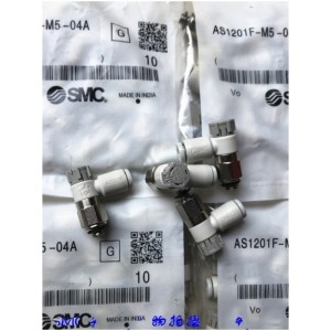 SMC 공압 스로틀 속도 제어 밸브 커넥터 AS1201F/2201F-M5/01/02-04A/06A/08SA 실린더