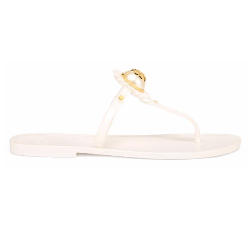  토리버치 로고 통샌들