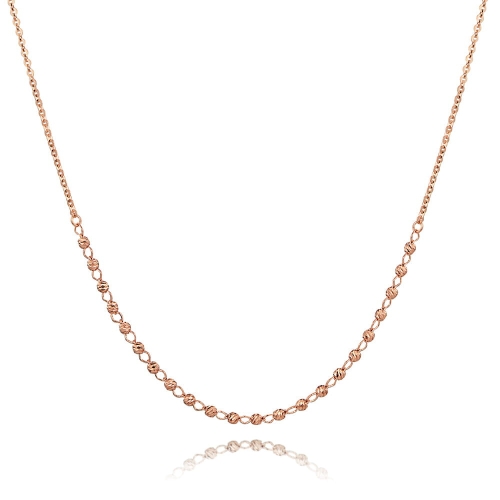 로제도르 주얼리 펠리아 PG 체인 목걸이 42cm 14K 282400011 골든듀AMC GR/700