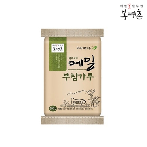 봉평농원 메밀 부침가루 2호 800g (5개)