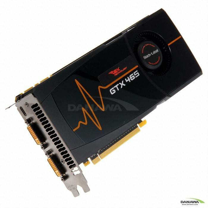 Rextech 블랙라벨 지포스 GTX465 D5 1GB_이미지