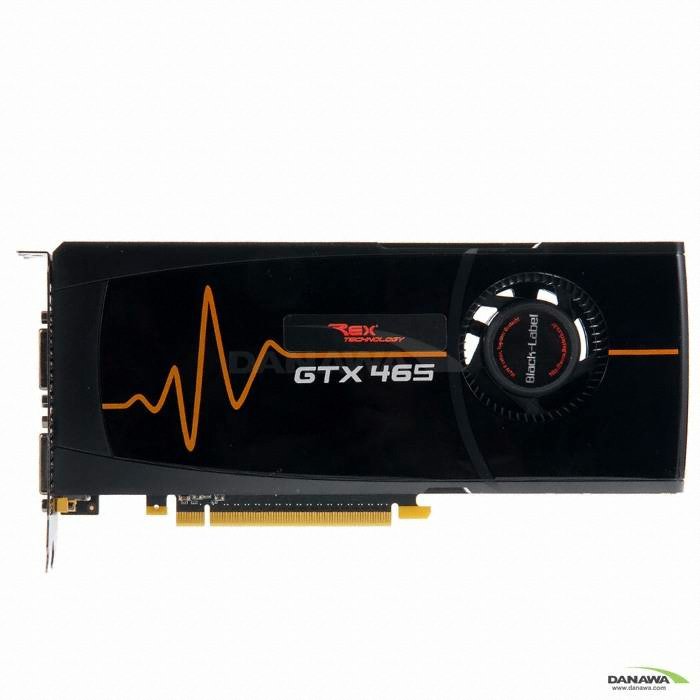 Rextech 블랙라벨 지포스 GTX465 D5 1GB_이미지