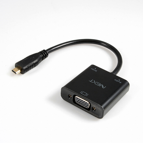 Micro HDMI to VGA 컨버터 (NEXT-2417HVC-MR)