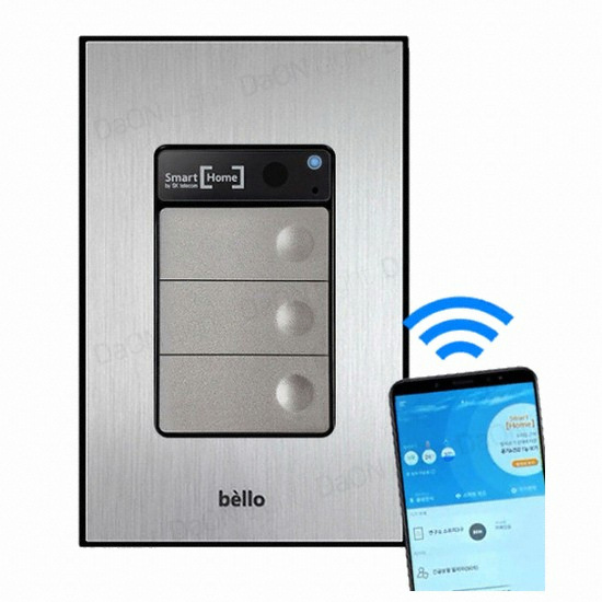 위너스 벨로 3구 IoT 스마트홈 스위치