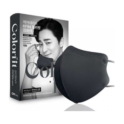 디더블유바이오 에어데이즈 컬러핏 KF94 소형 (50매)_이미지