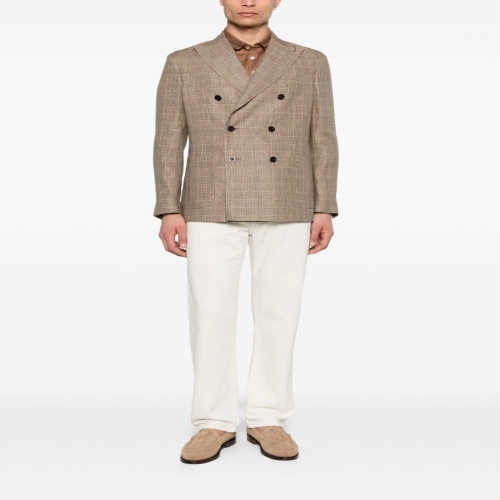 린넨 더블브레스티드 자켓 N4302ESB60220330 B0711988765