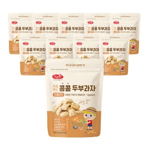 베베스트 처음먹는 콩콩 두부과자 인절미맛 20g (10개)