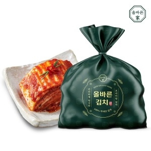 우영채널 박정수의 올바른 포기김치 3kg (1개)
