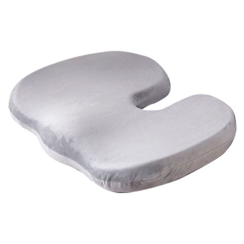 심플라인 바른자세 메모리폼 엉덩이 쿠션 44 35 6 cm 그레이_이미지