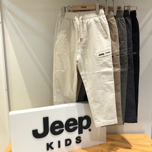 JEEP 지프키즈  KM1PTU791 9부 우븐 베기핏 팬츠