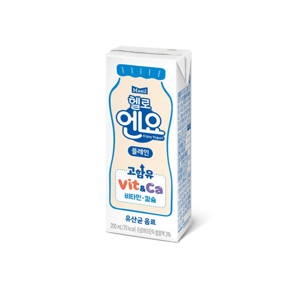 매일유업 헬로엔요 플레인 200ml (48개)_이미지