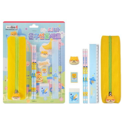 8000 시바 문구 선물세트