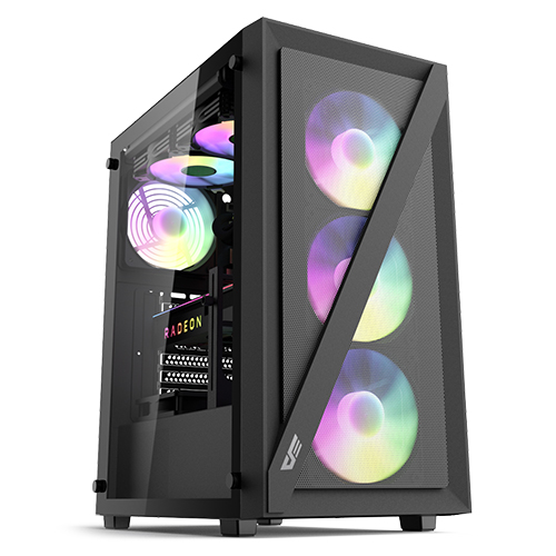 darkFlash DK260 Air MESH RGB 강화유리 (블랙)_이미지
