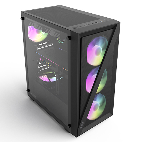 darkFlash DK260 Air MESH RGB 강화유리 (블랙)_이미지