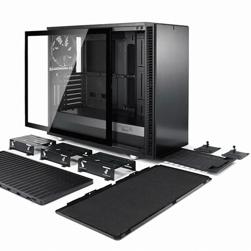 Fractal Design Define S2 강화유리 (블랙아웃)_이미지