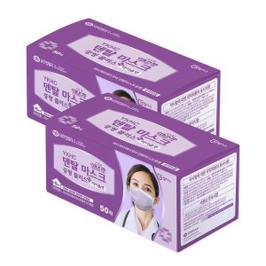 바이올렛 플러스 덴탈마스크 중형 50매 2카톤 82022