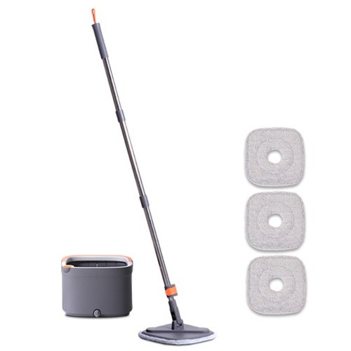 [불명] 네모싹싹 물걸레 청소기 세트 (+탈수통1개, 밀대1개, 패드3장)_이미지