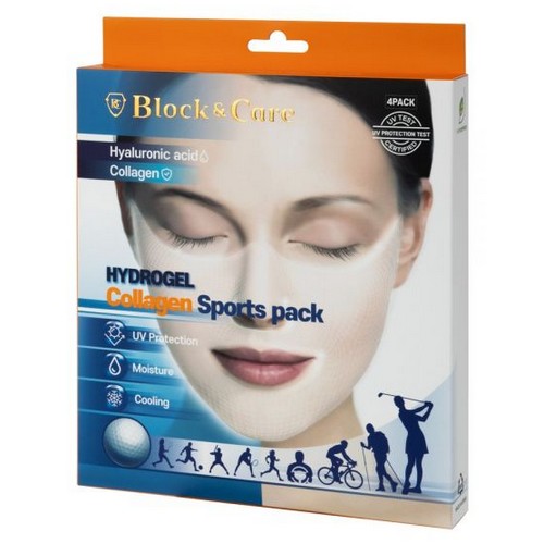 뉴트리어드바이저 블록앤케어 하이드로겔 콜라겐 스포츠팩 (4매)_이미지