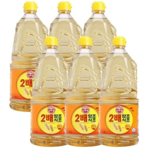 오뚜기 2배 양조식초 1.5L (6개)_이미지
