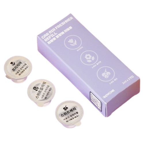 로이체 산리오 차량용 방향제 리필용 2ml 3개입이미지입니다. 누르면 해당 게시물로 새창이동합니다.