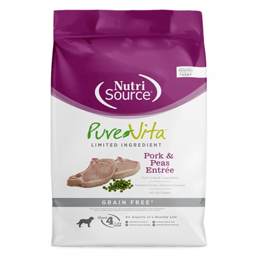 TUFFY 퓨어비타 독 그레인프리 포크&완두콩 앙트레 1.8kg (1개)