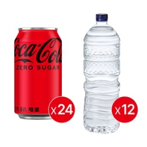 ��ī�ݶ����� ��ī�ݶ� ���� 350ml 24�� + ���� ��â�� ���� 2L 12��