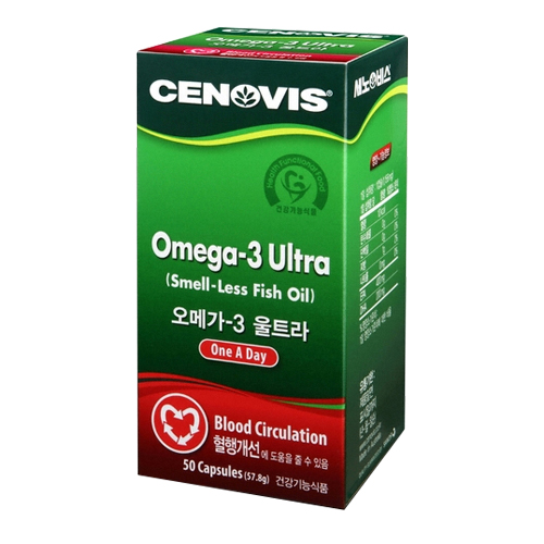 세노비스 오메가-3 울트라 50캡슐이미지입니다. 누르면 해당 게시물로 새창이동합니다.