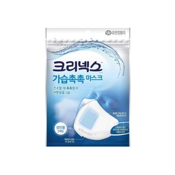 유한킴벌리 <b>크리넥스</b> 가습촉촉 마스크 대형