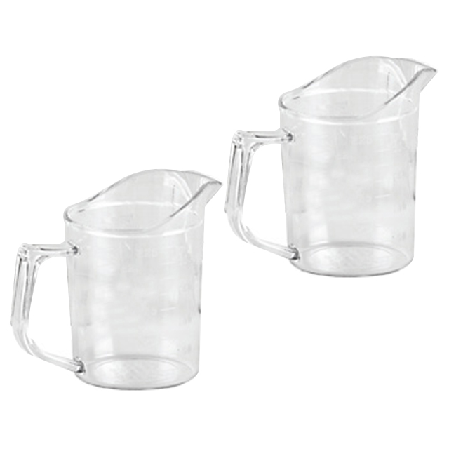 PC 계량컵 비커 2p 225ml